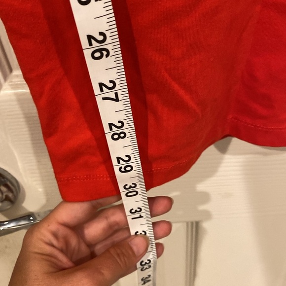 Forever 21 Sleeveless T-Shirt Dress in Red, Size Medium - Picture 3 of 5